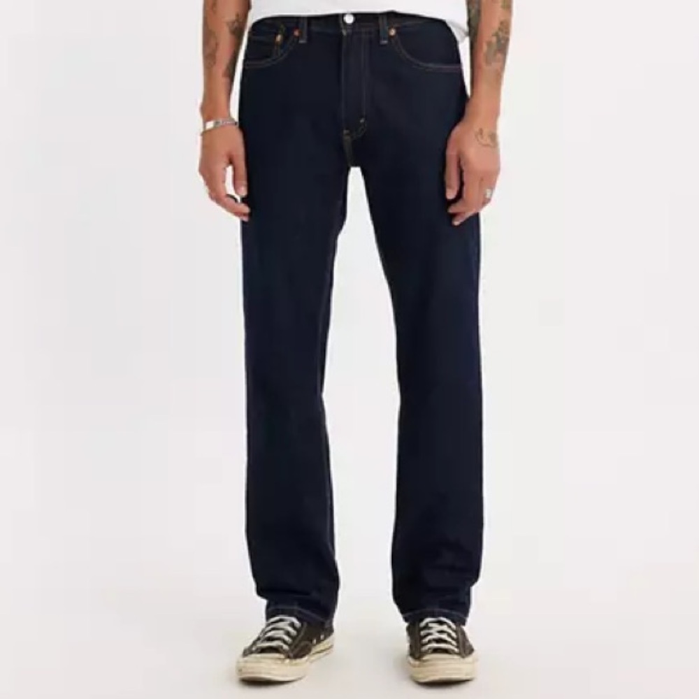 BRAND NEW Levi’s Dark Wash 505™ REGULAR FIT MEN'S JEANS W30 L30